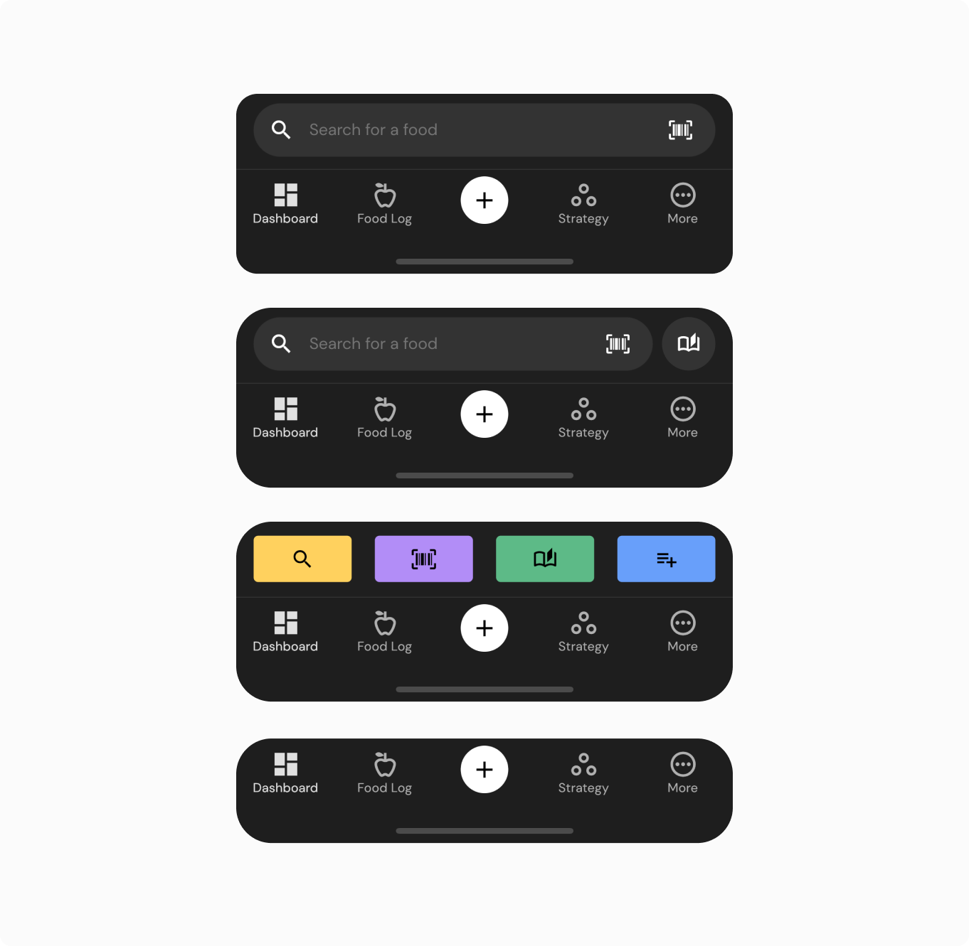 Powerful shortcuts make the fastest food logging workflows even faster