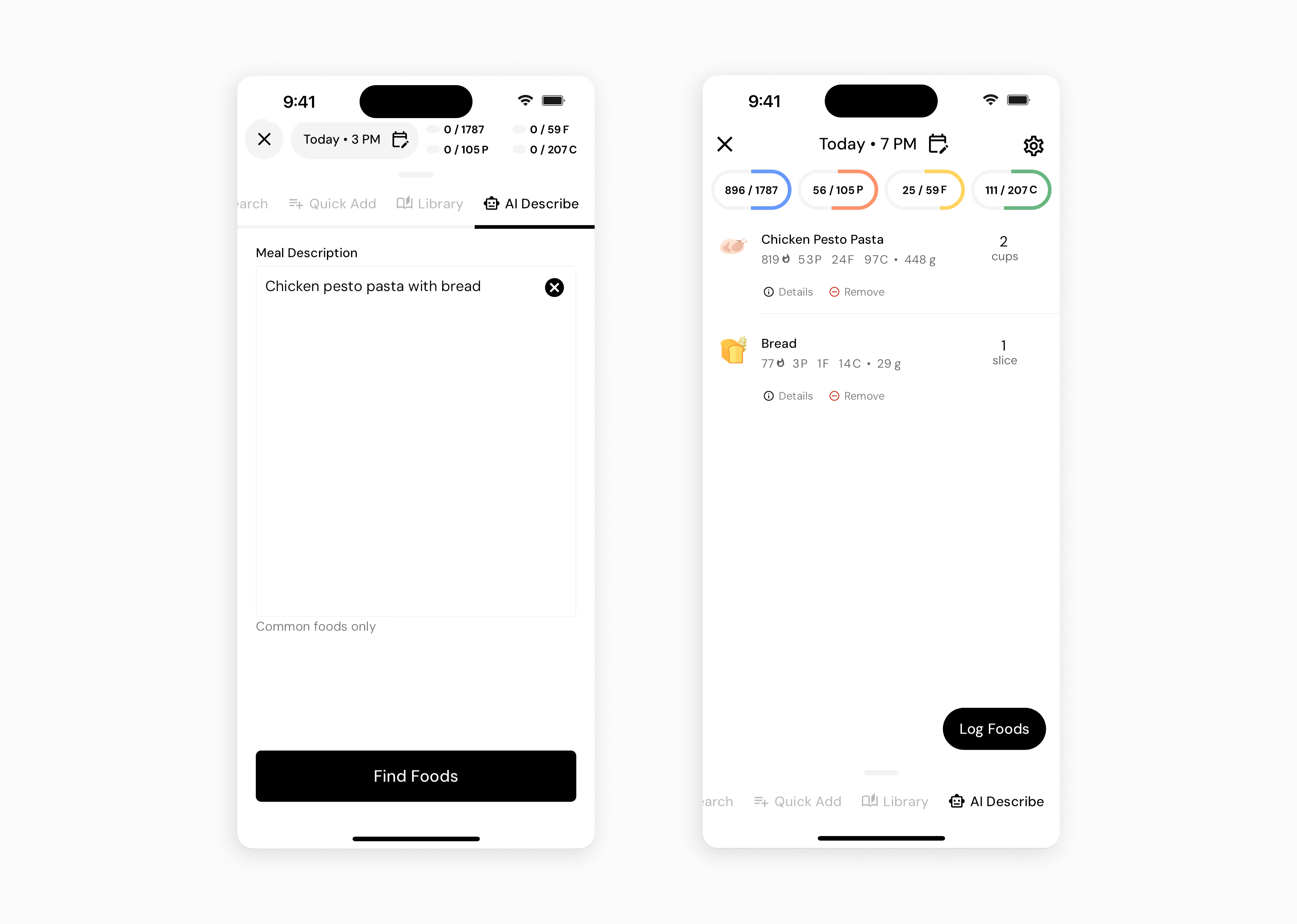 AI Describe feature from MacroFactor