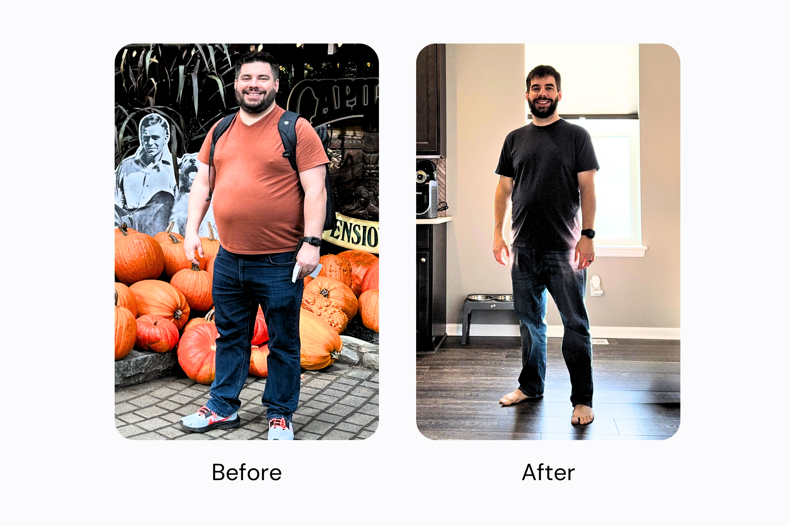 MacroFactor before and after - Mike 2