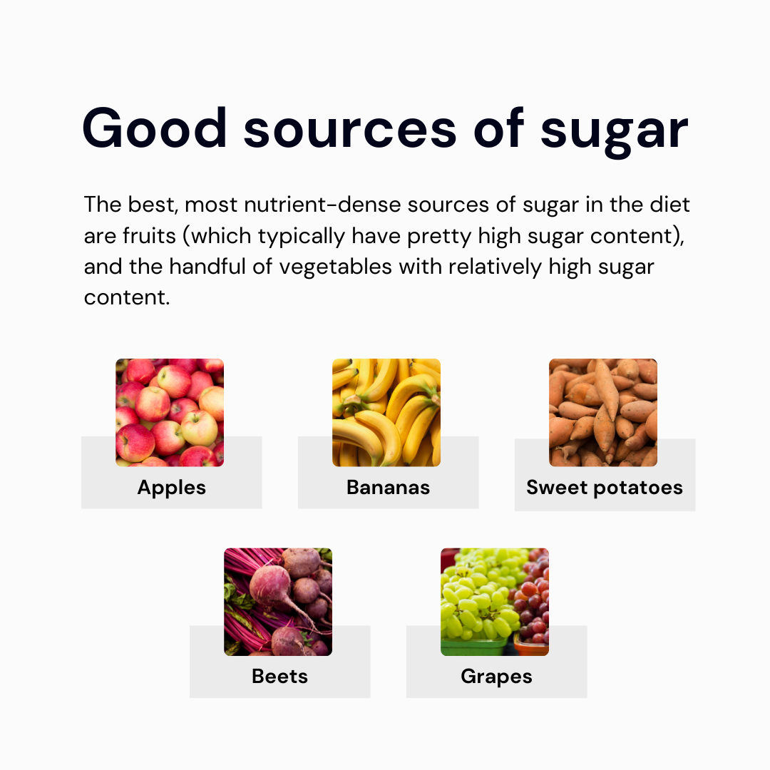 good sources of sugar