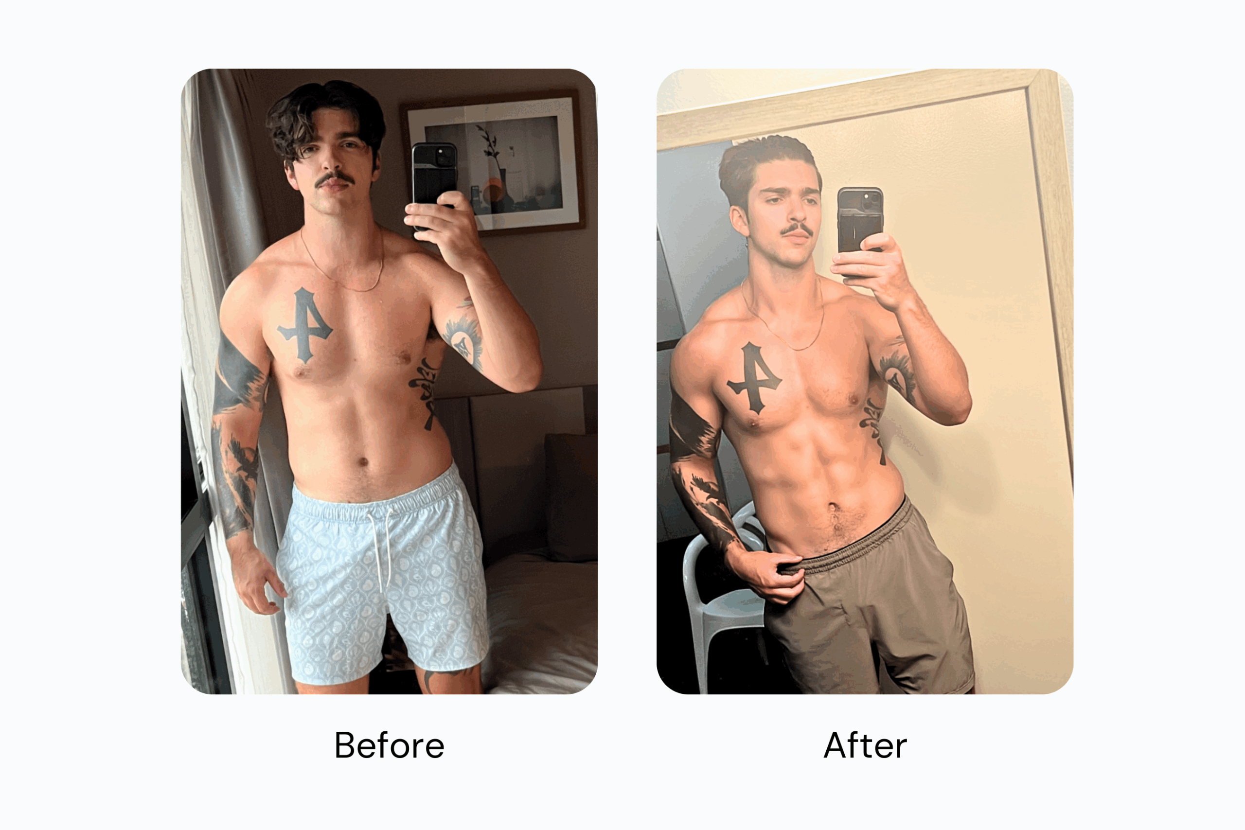 Before and after - Paris