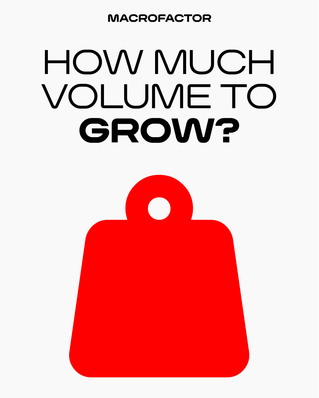 How Much Volume to Grow
