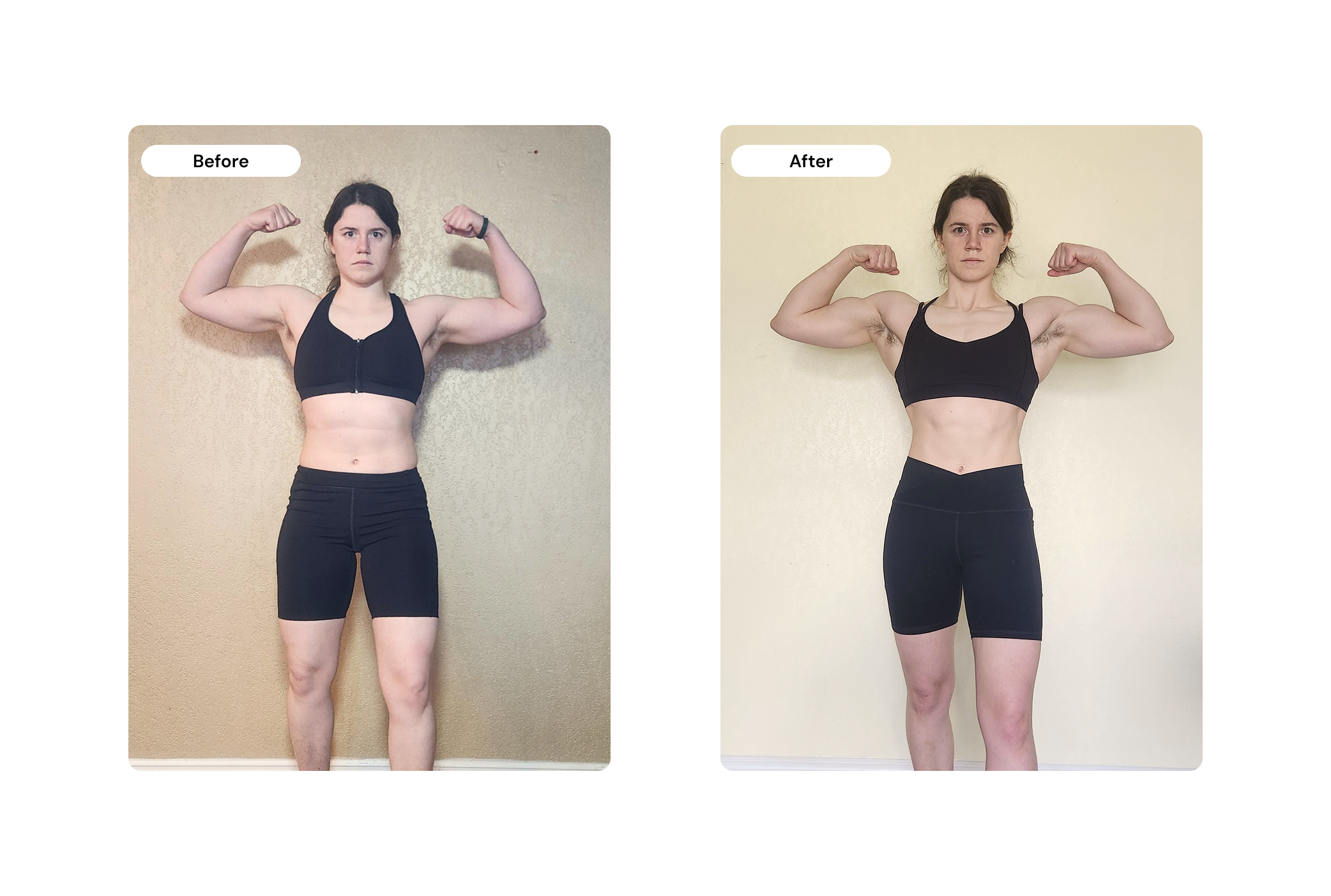 RJ - before and after - front